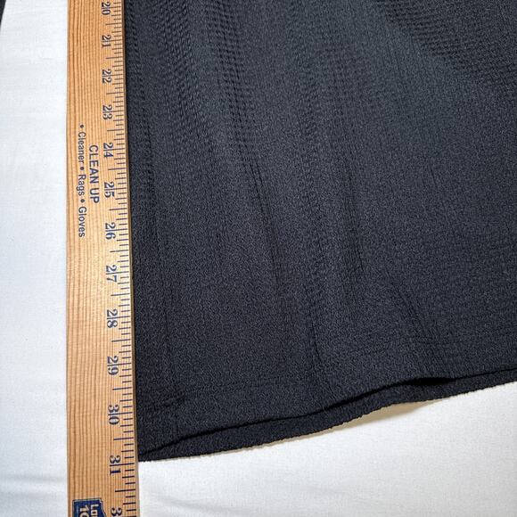 Nina Parker Womens Pull On Textured Black Knit Wide Leg Pants Plus Size 2X NWOT - Picture 11 of 14